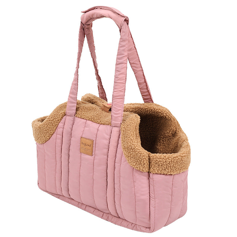 Winter Fleece Pet Carrier