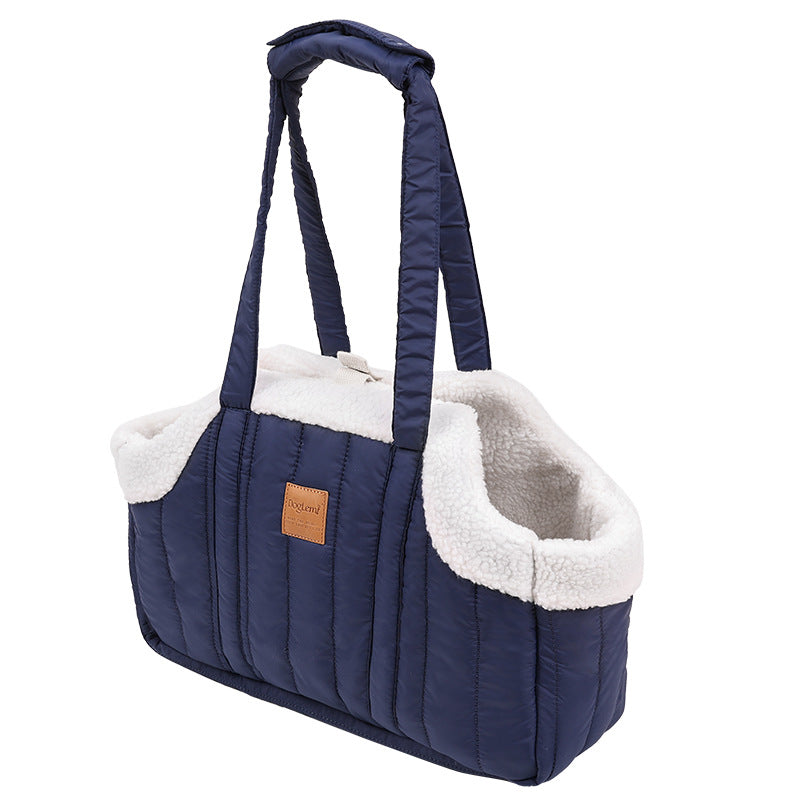 Winter Fleece Pet Carrier