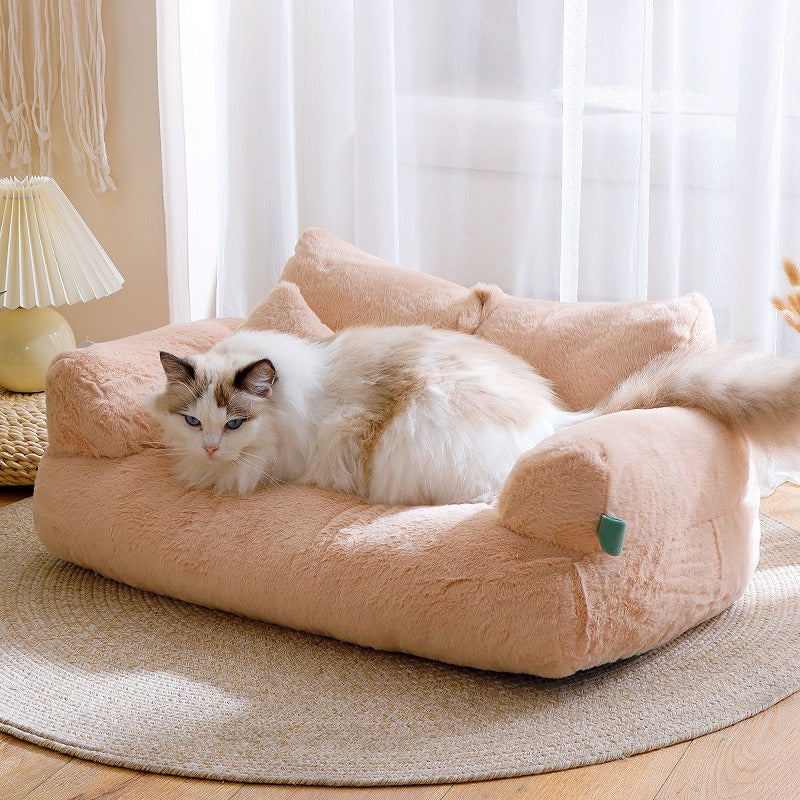 Luxury Plush Pet Sofa