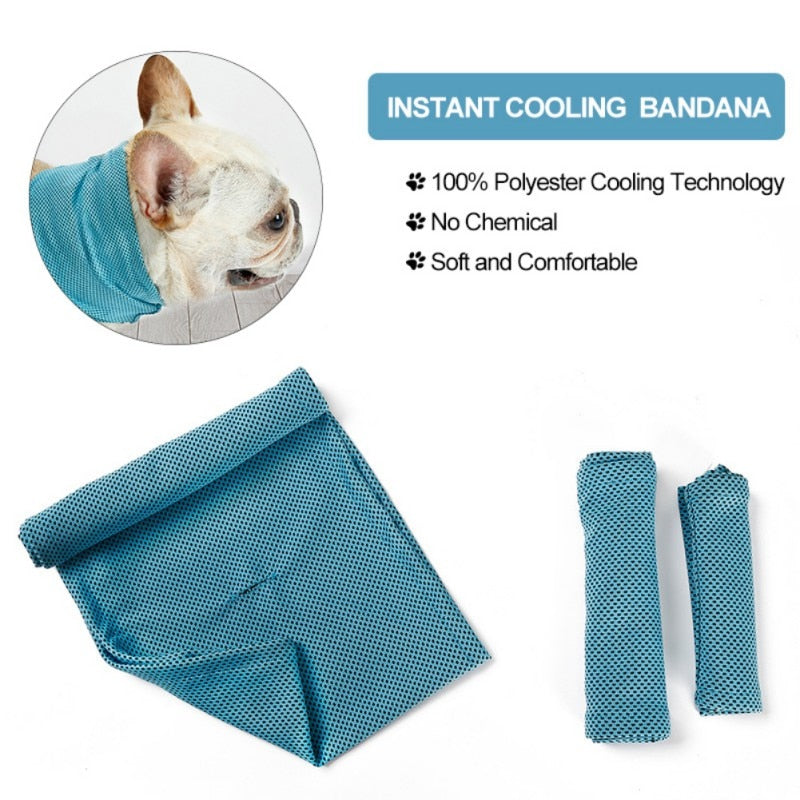 Summer Pet Cooling Bandana
