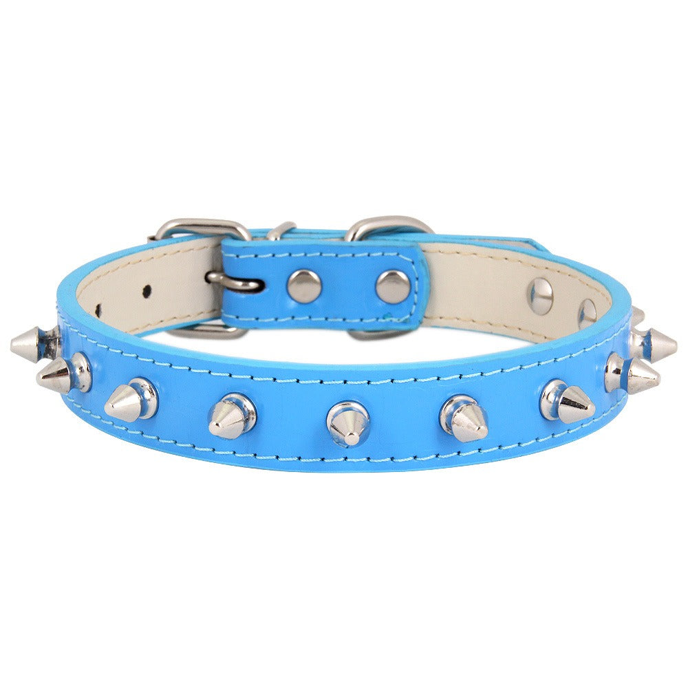 Leather Spike Collar
