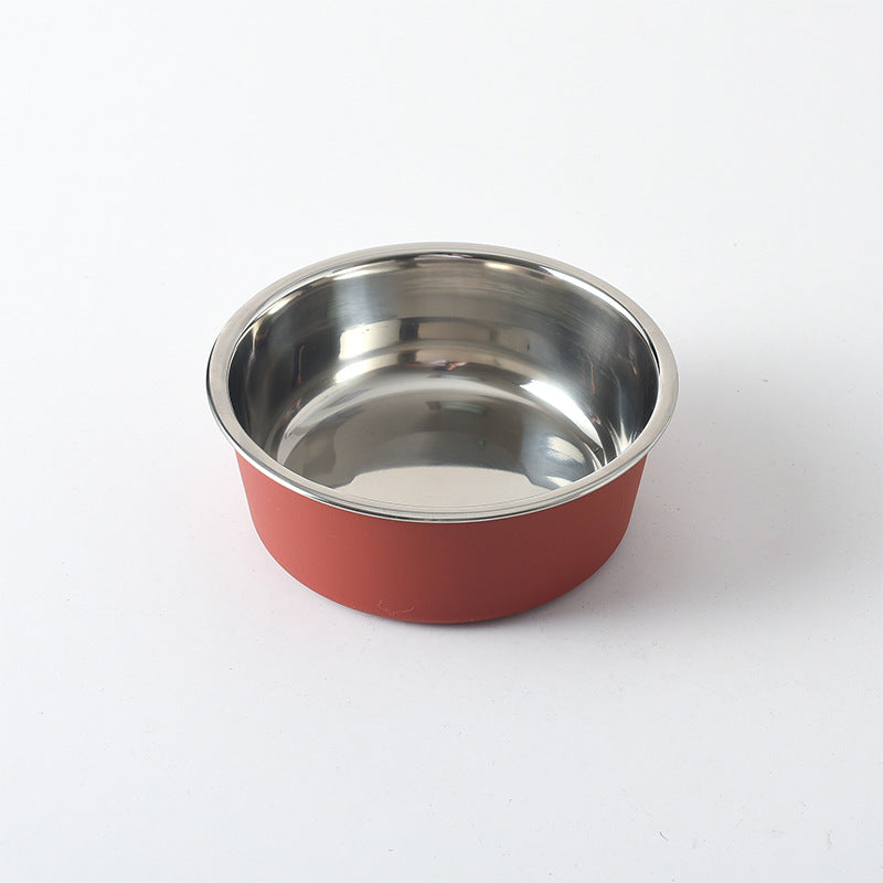 Anti-Skid Stainless Steel Food/Water Bowl