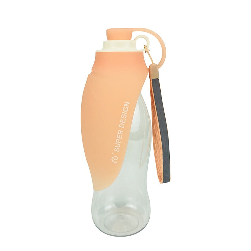 Portable Water Bottle Silicone Leaf Design