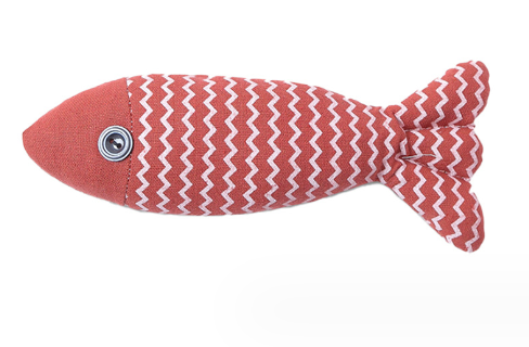 Catnip Infused Fish Toy