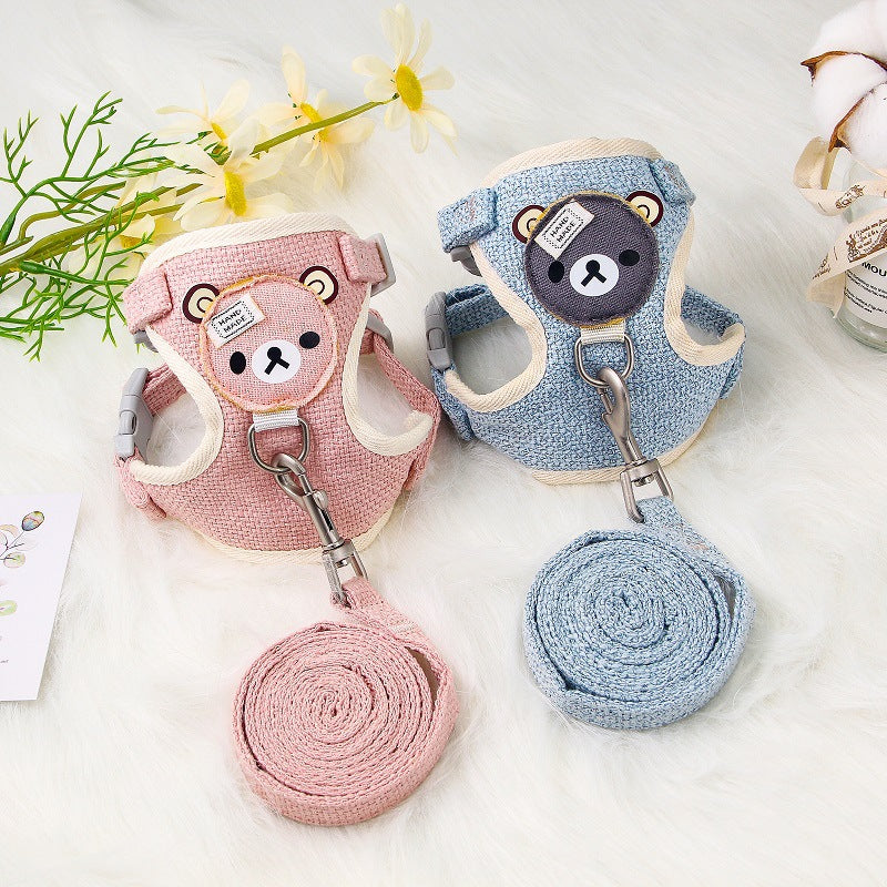 Small Dog/Cat Harness/Leash Set