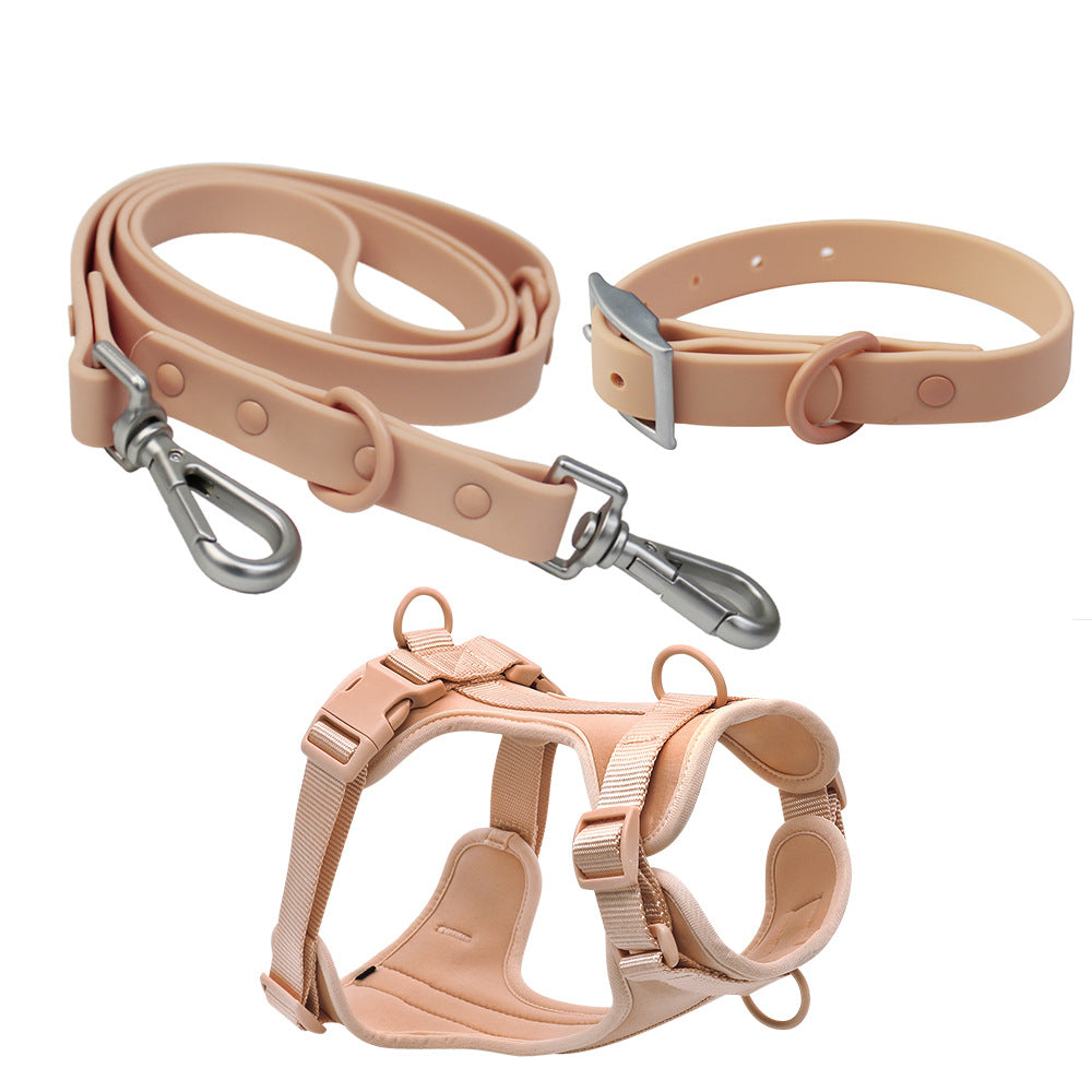 Waterproof PVC Collar/Leash/Harness