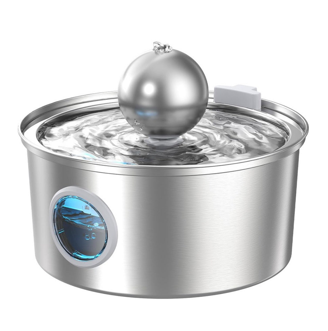 Dual flow water fountain