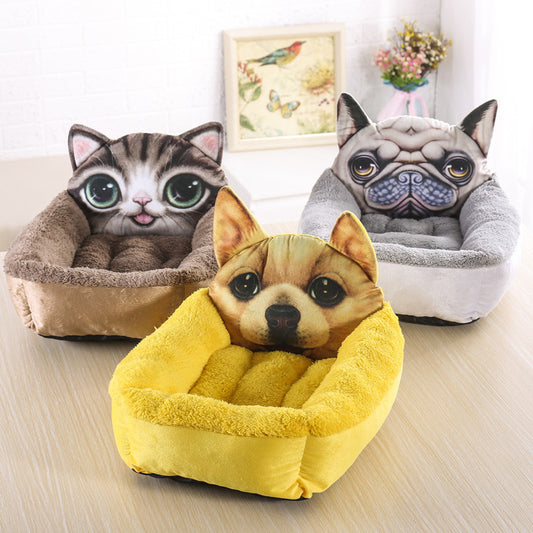 Cartoon Pet Bed
