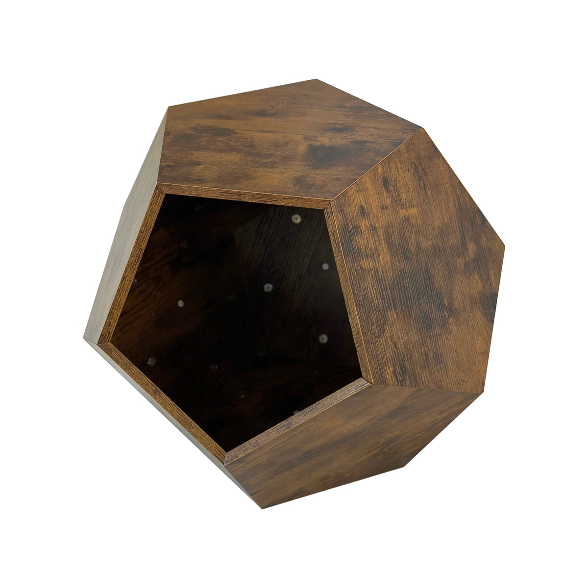 25.98'' geometric cat bed side table