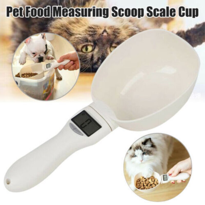 Electric Measuring Pet Food Scoop