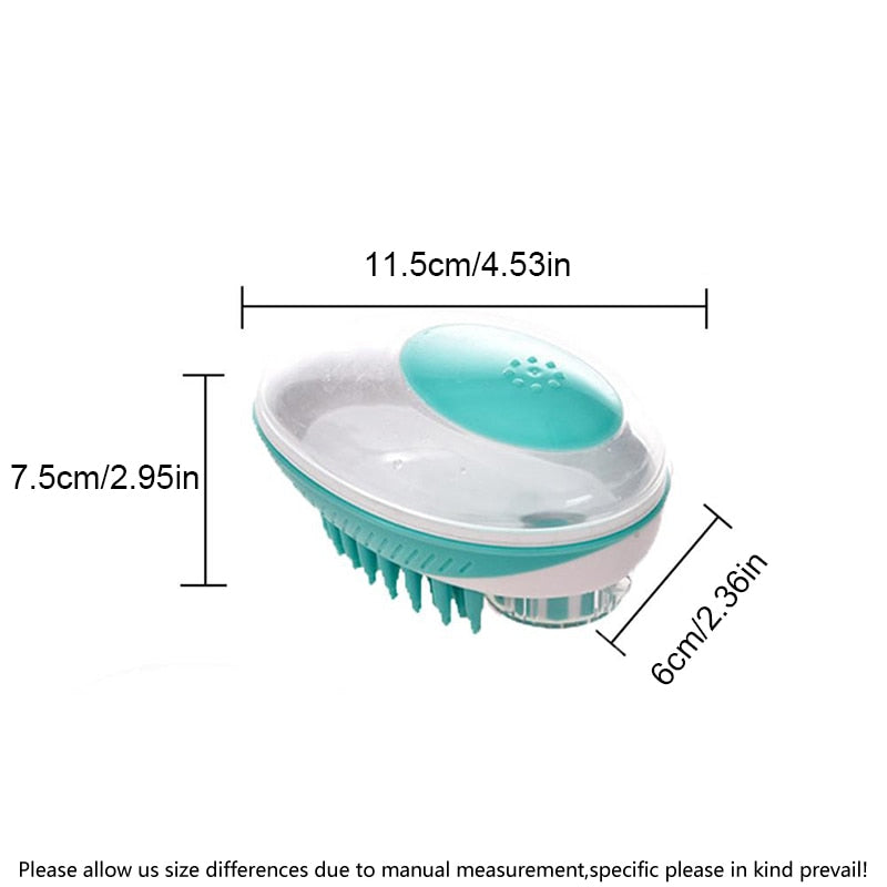 Shampoo Dispensing Bath Brush