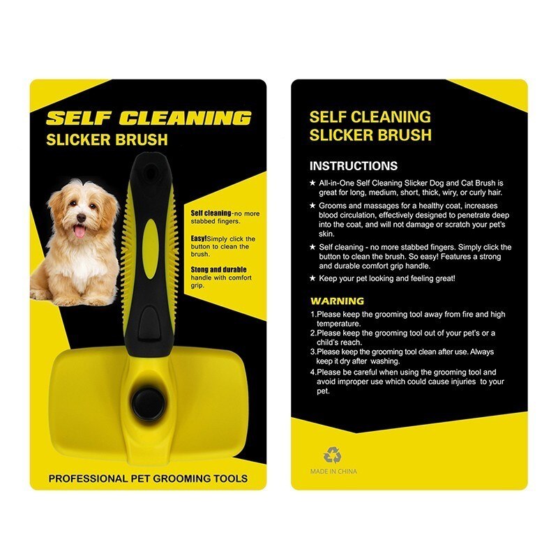 Self Cleaning Slicker Brush