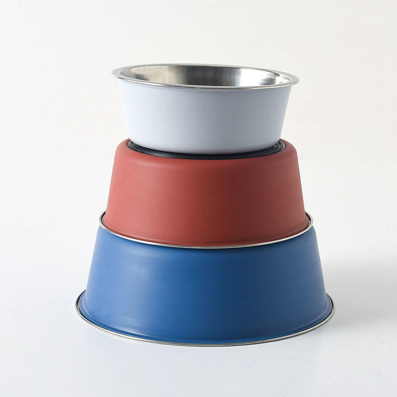 Anti-Skid Stainless Steel Food/Water Bowl