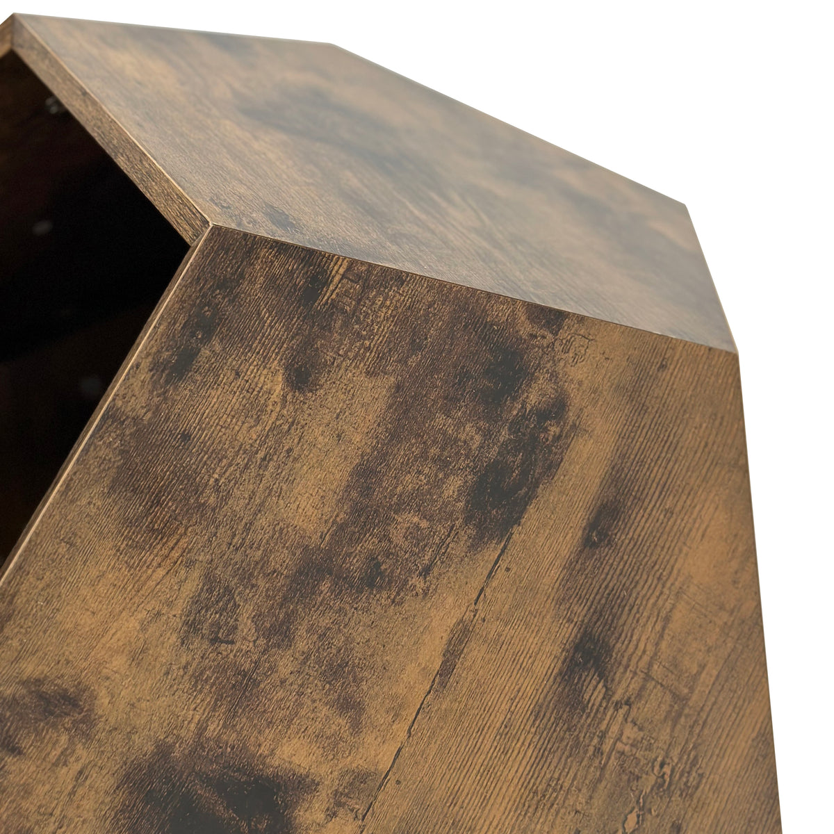 25.98'' geometric cat bed side table