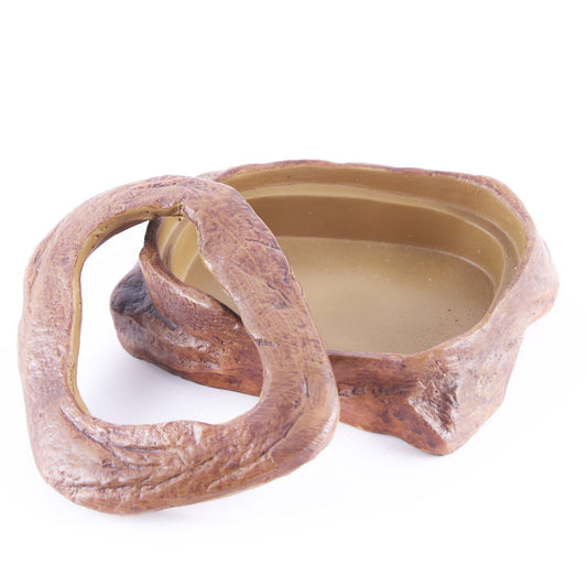 Anti-Escape Reptile Feeding Bowl