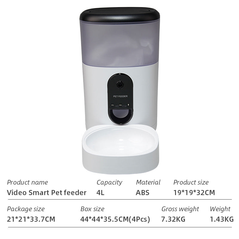WiFi Smart Automatic Pet Feeder