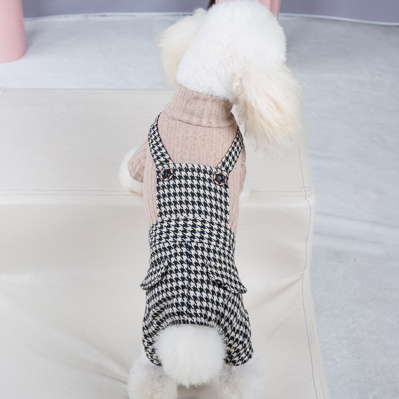 Plaid Dress/Overalls