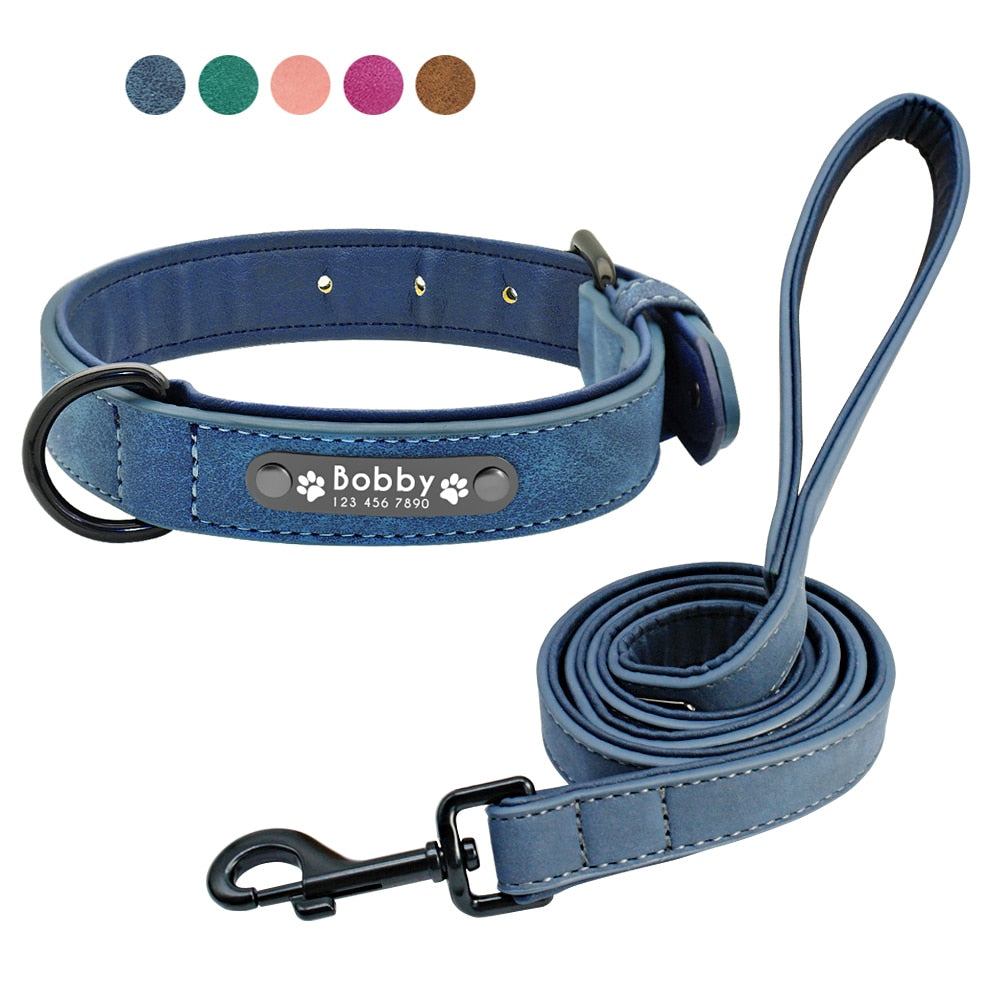 Personalized Leather Collar/Leash