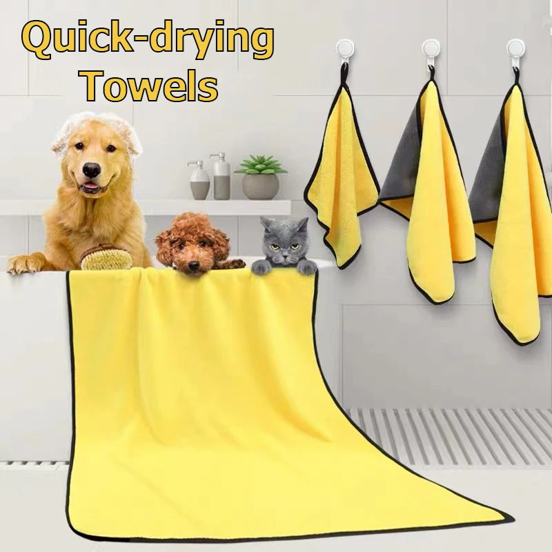 Quick-drying Pet Bath Towel