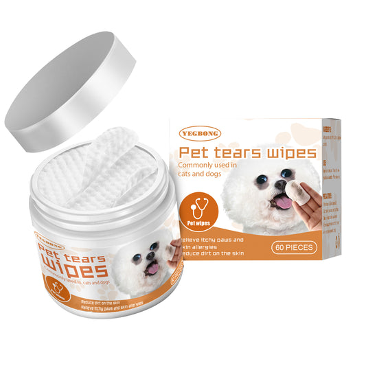 Tear stain cleaning wipes