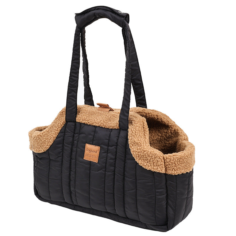 Winter Fleece Pet Carrier