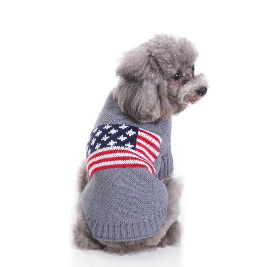 American Flag Sweater