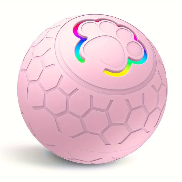 Rechargeable rolling/bouncing ball