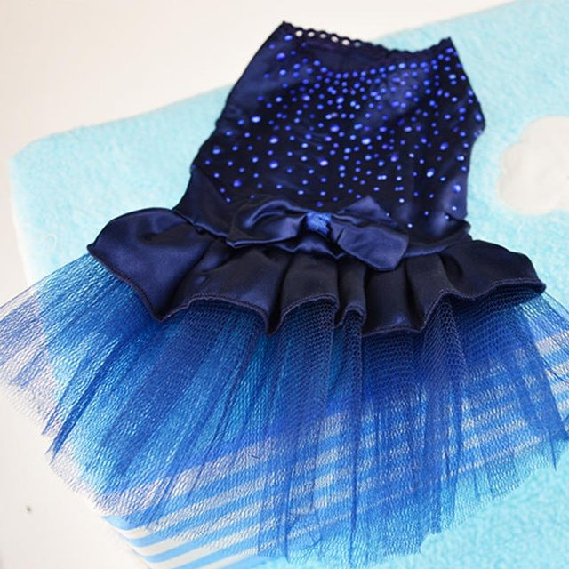 Rhinestone Tutu Dog Dress