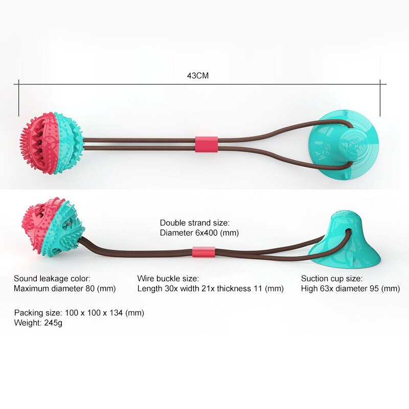 Suction Cup Tug Treat Dispenser