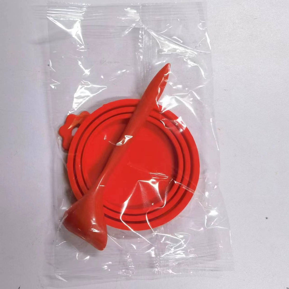 Silicone Wet Food Can Lid and Spoon