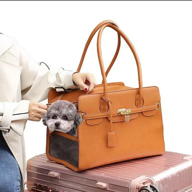 Leather Pocketbook Style Carrier