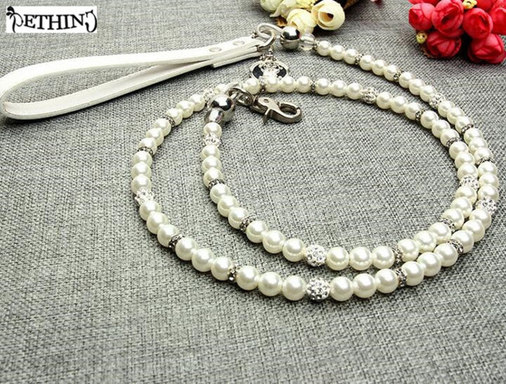 Small dog/Cat Pearl Leash