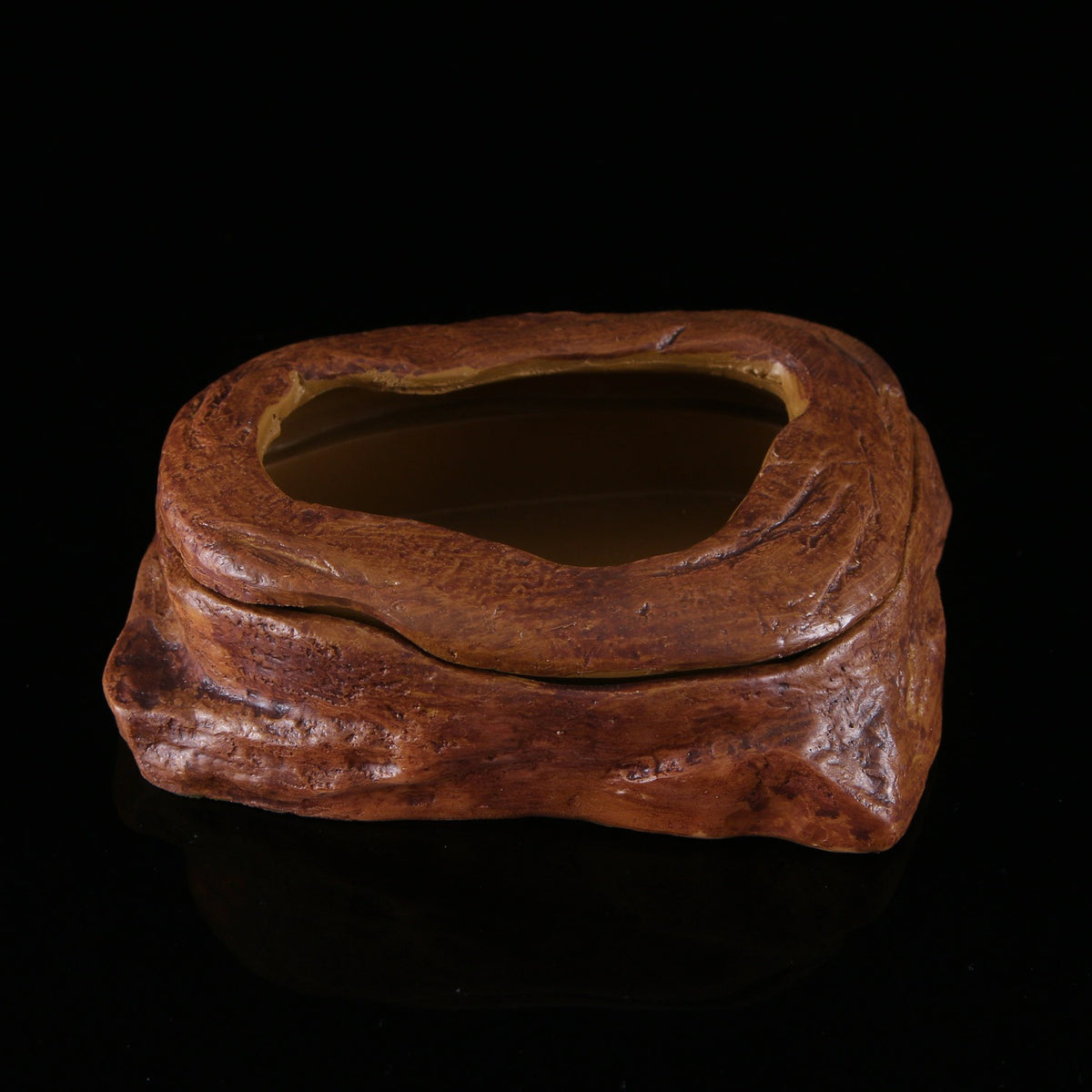 Anti-Escape Reptile Feeding Bowl