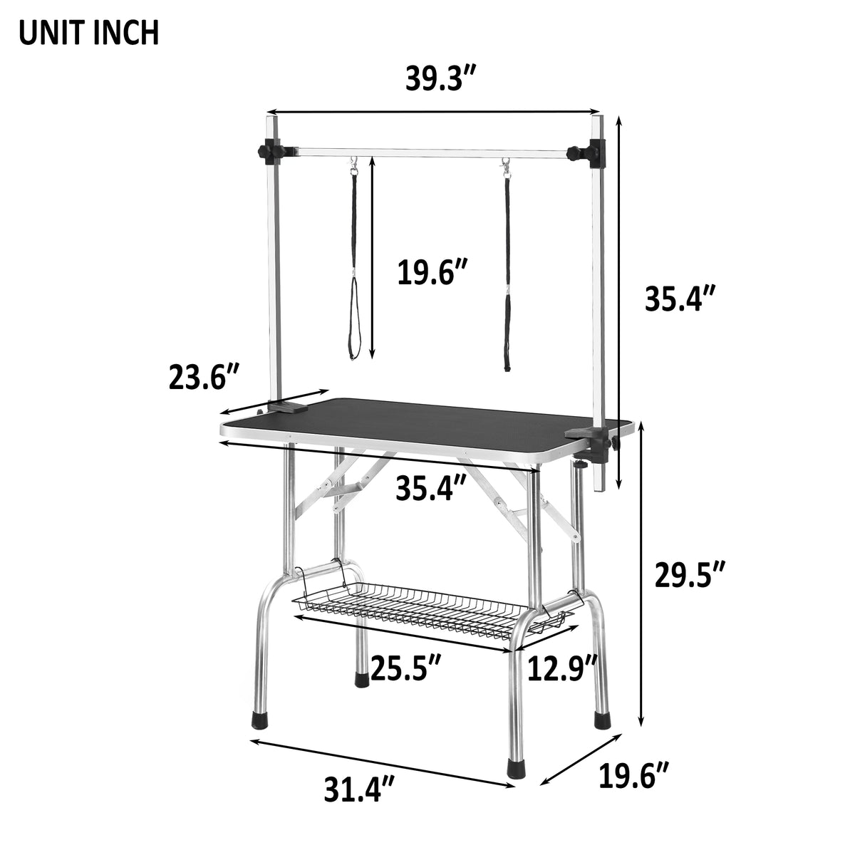 36" Grooming Table Heavy Duty