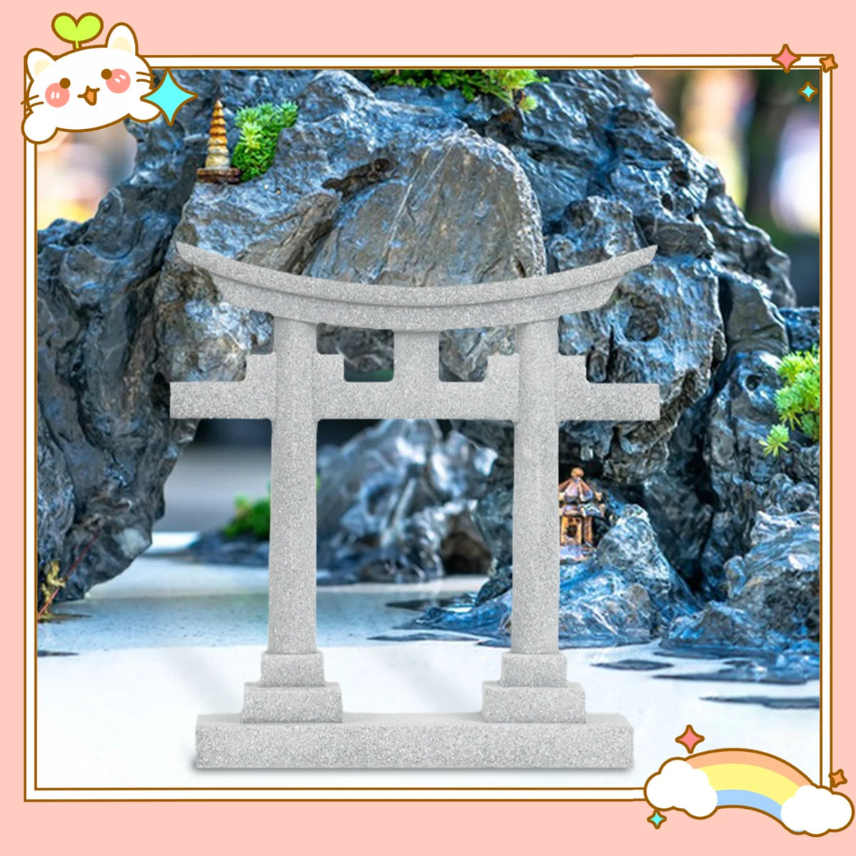 Japan Torii Aquarium Decor