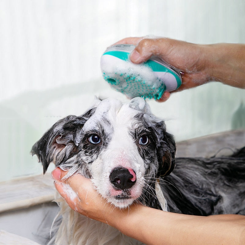Shampoo Dispensing Bath Brush