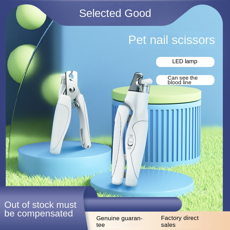 Nail Clippers with LED Light