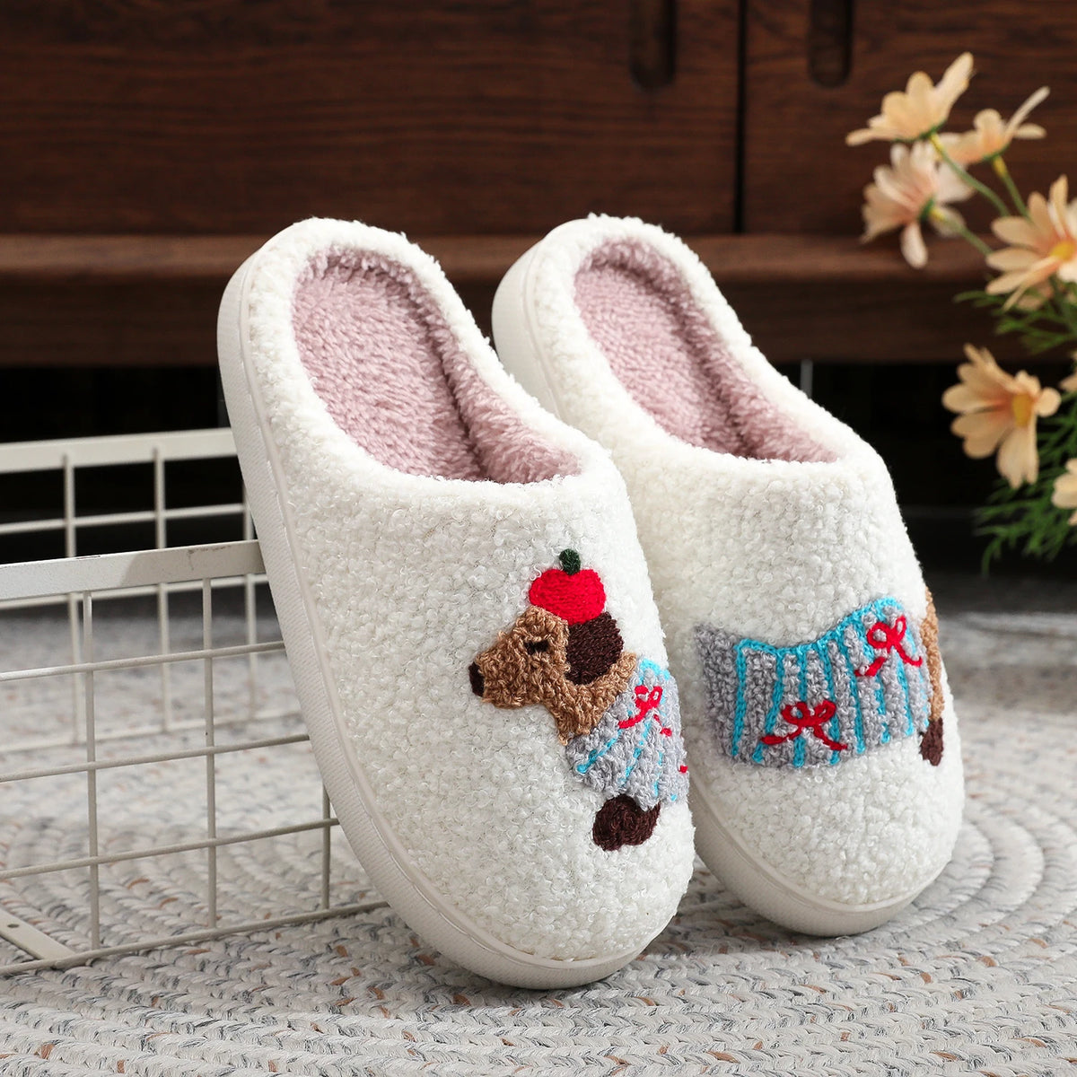 Dachshund Thick-Soled Slippers