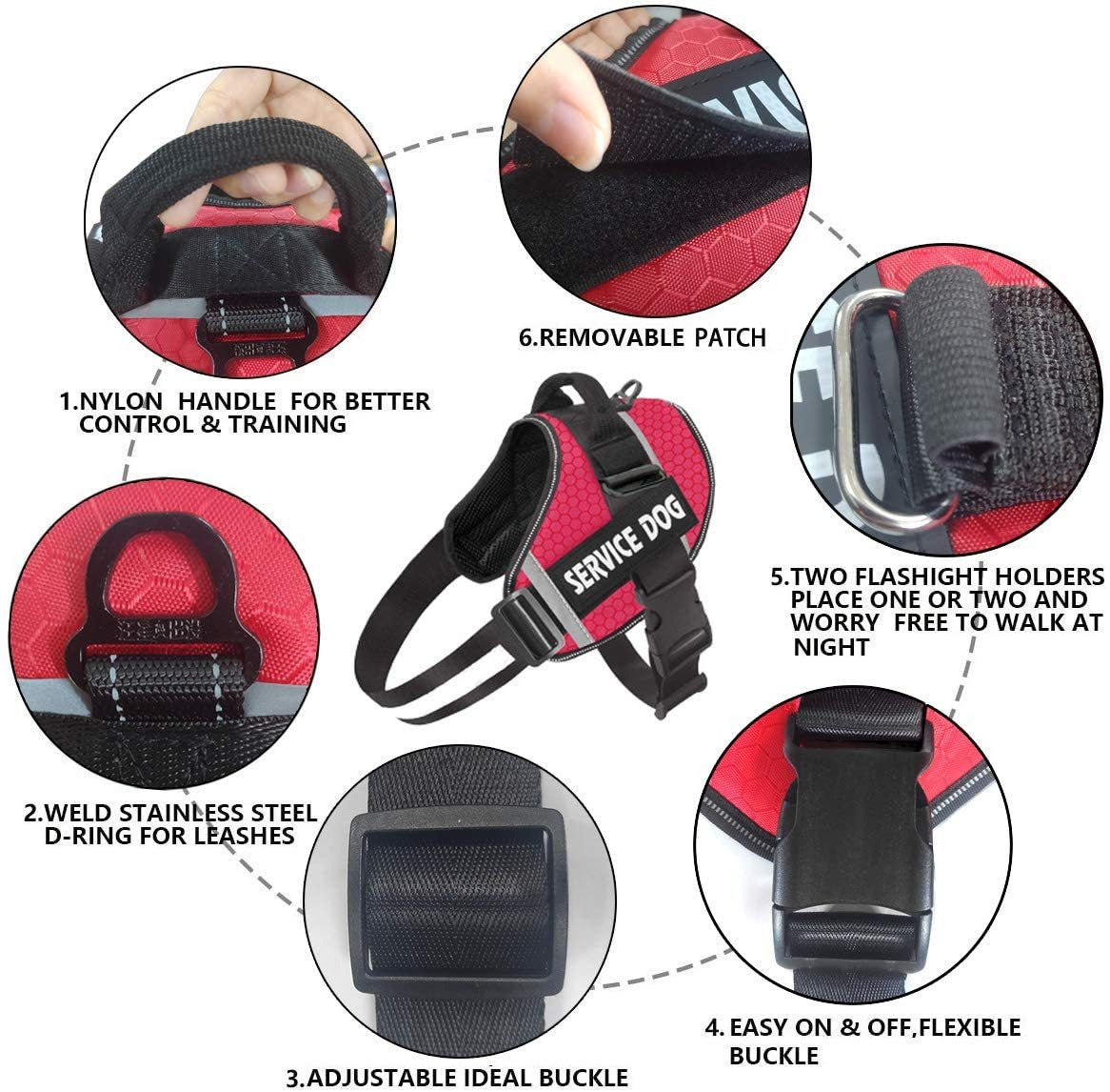 Velcro Patch Harness