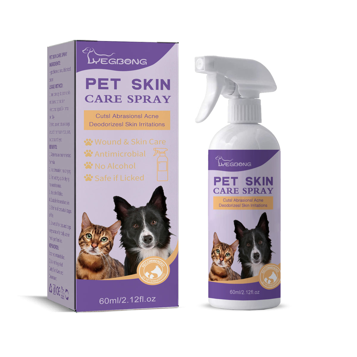 Hydrocortisone wound spray