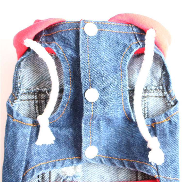 Denim hoodie