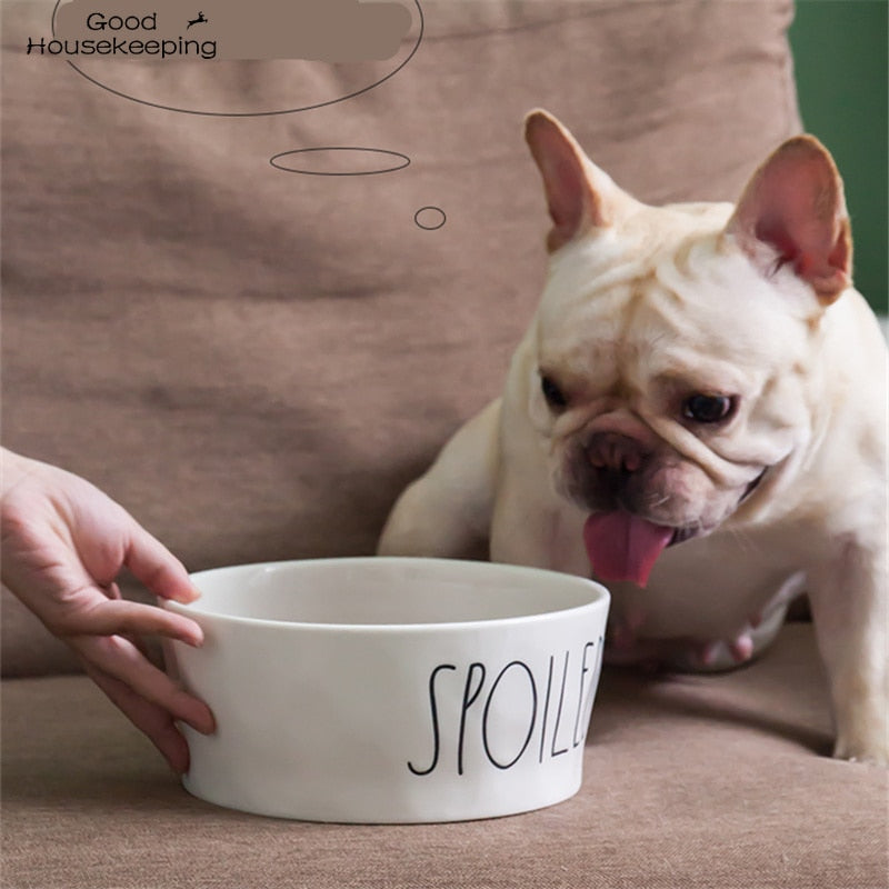 SPOILED Ceramic Food/Water Bowl