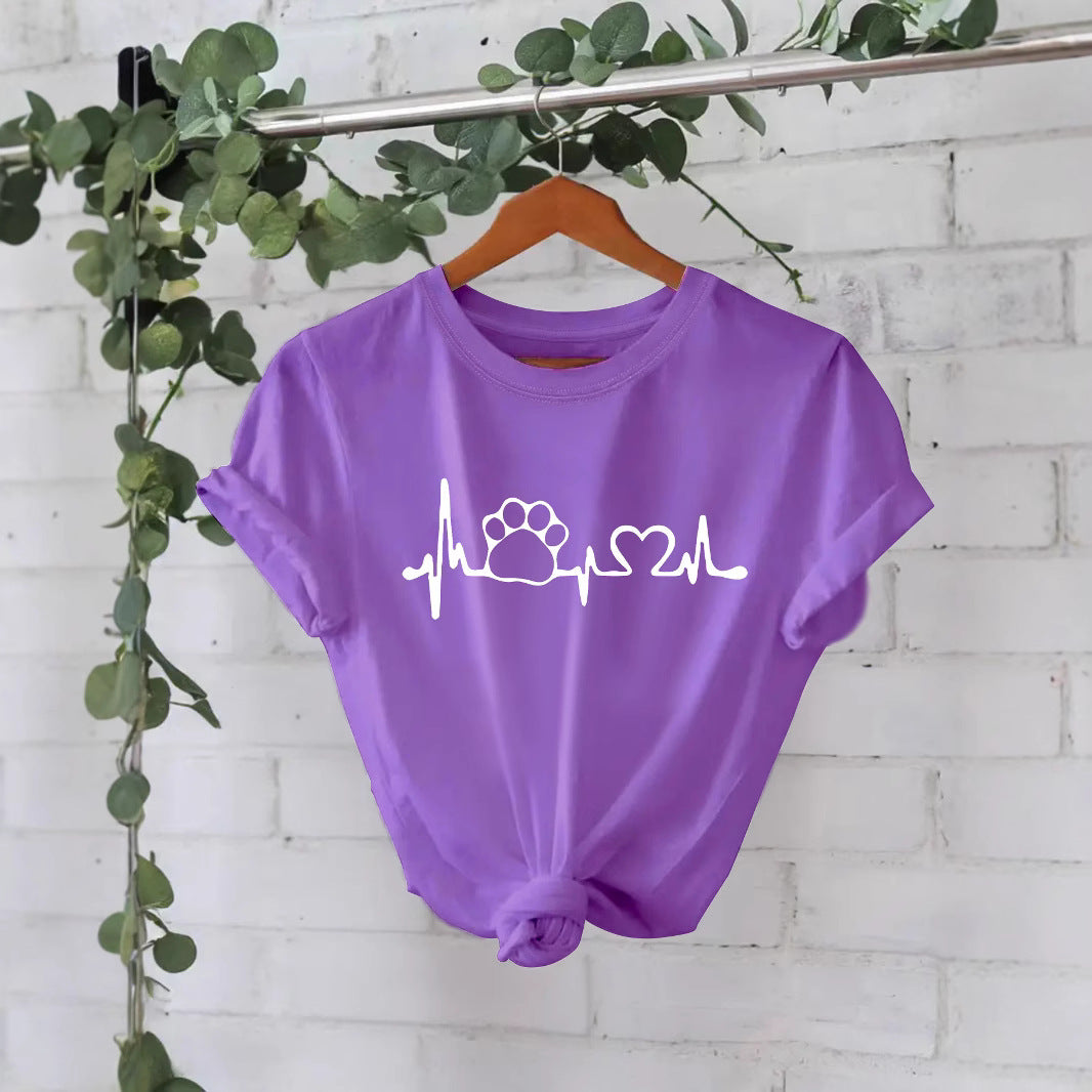 Printed Short Sleeved Tshirt