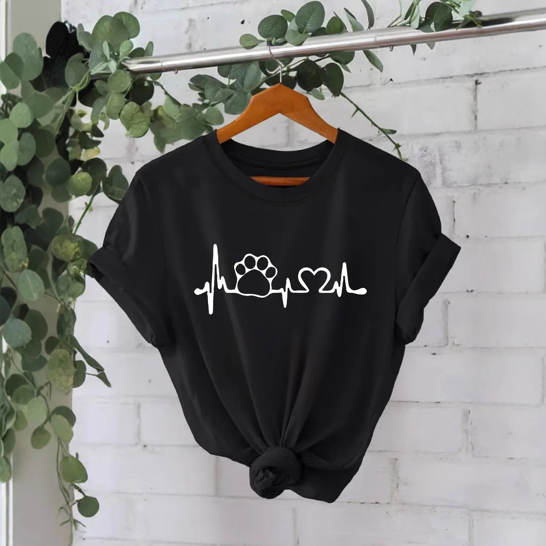 Printed Short Sleeved Tshirt