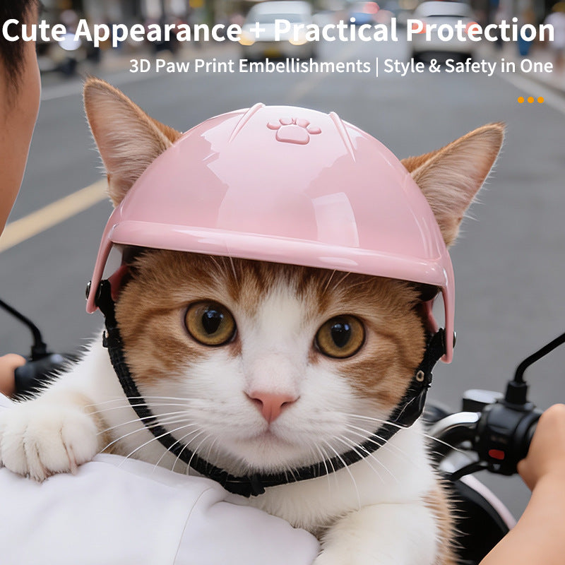 Pet Motorcycle Helmet