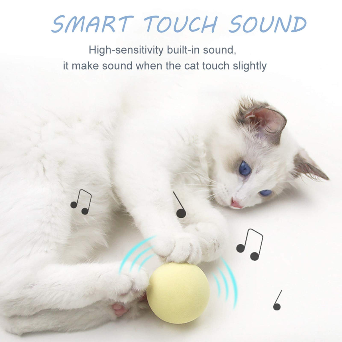 Rechargeable Interactive Cat Ball