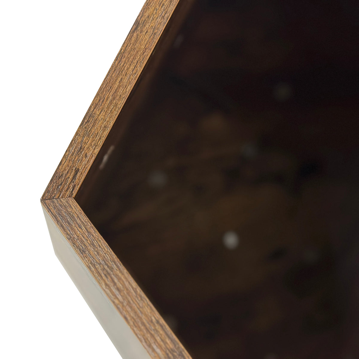 25.98'' geometric cat bed side table