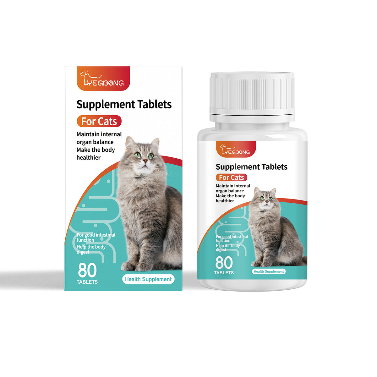 Cat Probiotic Tablets 80ct