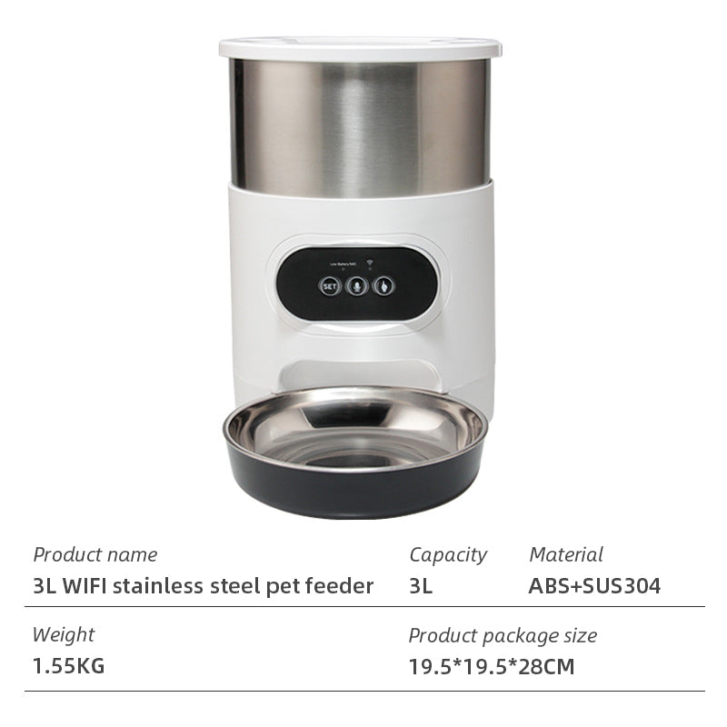 WiFi Smart Automatic Pet Feeder