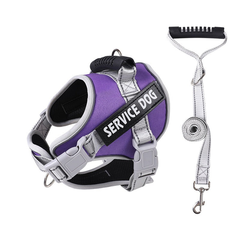Velcro Patch Harness with and without Leash